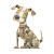 Metal Puppy Vinyl Car Decal Sticker – Waterproof & UV-Resistant 