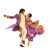Fantasy Dance Floor Vinyl Car Decal Sticker – Waterproof & UV-Resistant 