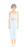 Yoga Practicing Girl Vinyl Car Decal Sticker – Waterproof & UV-Resistant 