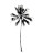 Palm Tree Silhouette V8 Vinyl Car Decal Sticker – Waterproof & UV-Resistant 
