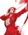 Business Archer Woman Vinyl Car Decal Sticker – Waterproof & UV-Resistant 