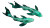 Bioluminescent Koi Vinyl Car Decal Sticker – Waterproof & UV-Resistant 
