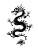 Minimalist Dragon Logo Vinyl Car Decal Sticker – Waterproof & UV-Resistant 