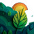 Photosynthesis Paper Art Vinyl Car Decal Sticker – Waterproof & UV-Resistant 