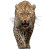 Aggressive Leopard Vinyl Car Decal Sticker – Waterproof & UV-Resistant 