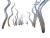 Polarized Glass Tendrils Vinyl Car Decal Sticker – Waterproof & UV-Resistant 