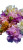 Floating Flowers V2 Vinyl Car Decal Sticker – Waterproof & UV-Resistant 