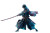 Dual-Wield Samurai Vinyl Car Decal Sticker – Waterproof & UV-Resistant 