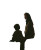Saudi Mother Silhouette Vinyl Car Decal Sticker – Waterproof & UV-Resistant 
