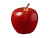 Red Apple V8 Vinyl Car Decal Sticker – Waterproof & UV-Resistant 
