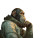 Atompunk Chimp Astronaut Vinyl Car Decal Sticker – Waterproof & UV-Resistant 