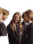 Students In Uniform Vinyl Car Decal Sticker – Waterproof & UV-Resistant 