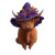 Halloween Highland Cow V2 Vinyl Car Decal Sticker – Waterproof & UV-Resistant 
