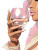 Stylish Hand Holding Glass Vinyl Car Decal Sticker – Waterproof & UV-Resistant 