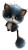 Fluffy Punk Kitten Vinyl Car Decal Sticker – Waterproof & UV-Resistant 