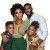 Glamorous Family Portrait Vinyl Car Decal Sticker – Waterproof & UV-Resistant 
