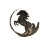 Ancient Horse Logo Vinyl Car Decal Sticker – Waterproof & UV-Resistant 
