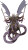 Ghibli-Style Daemon Vinyl Car Decal Sticker – Waterproof & UV-Resistant 