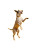 Excited Jumping Dog Vinyl Car Decal Sticker – Waterproof & UV-Resistant 