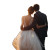 Romantic Couple Backview Vinyl Car Decal Sticker – Waterproof & UV-Resistant 