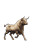 Golden Bull Statue V2 Vinyl Car Decal Sticker – Waterproof & UV-Resistant 