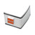 GMC Emblem Trim Molding Kit | Silver/Black | Brushed Aluminum | Performance Design | Mounting Kit Included
