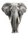African Elephant V3 Vinyl Car Decal Sticker – Waterproof & UV-Resistant 