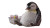 Dozing Emperor Penguin Vinyl Car Decal Sticker – Waterproof & UV-Resistant 