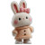Proud Rabbit Doll Vinyl Car Decal Sticker – Waterproof & UV-Resistant 