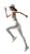 Dynamic Runner V4 Vinyl Car Decal Sticker – Waterproof & UV-Resistant 