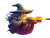 Sci-Fi Wizard V2 Vinyl Car Decal Sticker – Waterproof & UV-Resistant 