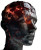 Metallic Human Head Vinyl Car Decal Sticker – Waterproof & UV-Resistant 