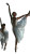 Ballet Dancers Leaping Vinyl Car Decal Sticker – Waterproof & UV-Resistant 
