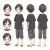 Anime Boy Sheet V2 Vinyl Car Decal Sticker – Waterproof & UV-Resistant 