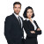 Young Business Duo Vinyl Car Decal Sticker – Waterproof & UV-Resistant 