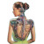 Cybernetic Woman V6 Vinyl Car Decal Sticker – Waterproof & UV-Resistant 