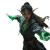 Elf Girl Mage Vinyl Car Decal Sticker – Waterproof & UV-Resistant 