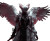Ethereal Angel V4 Vinyl Car Decal Sticker – Waterproof & UV-Resistant 