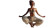 Yoga Model Pose V2 Vinyl Car Decal Sticker – Waterproof & UV-Resistant 