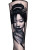 Haunting Geisha Tattoo Vinyl Car Decal Sticker – Waterproof & UV-Resistant 