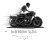 Skeleton Biker V6 Vinyl Car Decal Sticker – Waterproof & UV-Resistant 