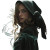 Witch With Raven Vinyl Car Decal Sticker – Waterproof & UV-Resistant 