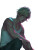 Ethereal Young Man V2 Vinyl Car Decal Sticker – Waterproof & UV-Resistant 