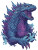 Illustrated Godzilla Vinyl Car Decal Sticker – Waterproof & UV-Resistant 