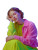 Sleeping Beauty Fashion Vinyl Car Decal Sticker – Waterproof & UV-Resistant 