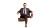 Professional Man Sitting Vinyl Car Decal Sticker – Waterproof & UV-Resistant 