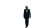 Businessman Walking Vinyl Car Decal Sticker – Waterproof & UV-Resistant 