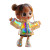 Holographic Jacket Girl Vinyl Car Decal Sticker – Waterproof & UV-Resistant 