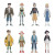 Diverse Character Styles Vinyl Car Decal Sticker – Waterproof & UV-Resistant 