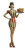 Retro Diner Waitress V3 Vinyl Car Decal Sticker – Waterproof & UV-Resistant 
